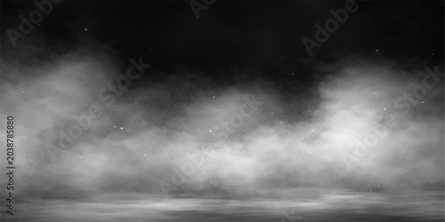 Foto A dramatic overcast nature scene of dark stormy clouds rolling across a black an