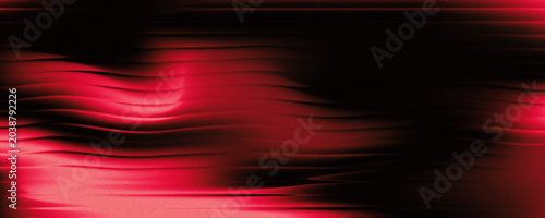 Photography Abstract background of red gradient in dark, shiny liquid with stripes effect