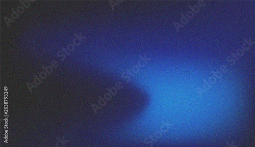 Deep blue abstract gradient creating a tranquil and mysterious atmosphere with a subtle light source on the right
