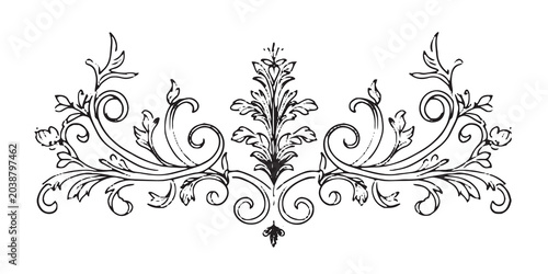 Photos Calligraphic page dividers