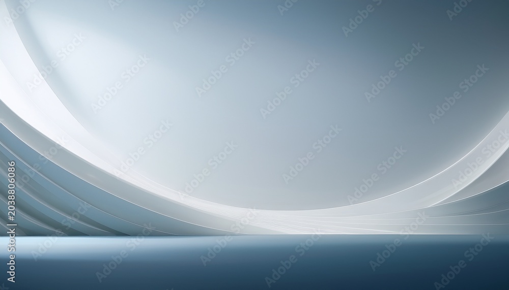 Obraz premium Abstract Minimalist Modern Background For Website Homepage Featuring Soft Blurred Light Forms That Create Serene