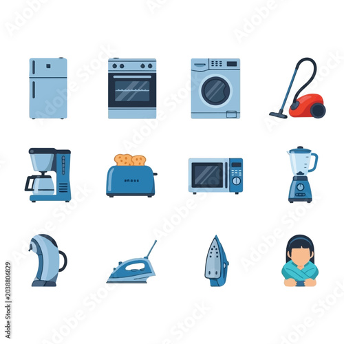 Woman holding hot iron board appliance.