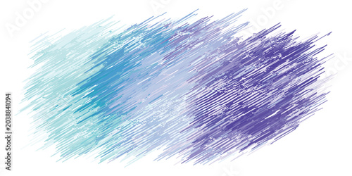 Fotografía Abstract textured background with blue and purple scribbles.