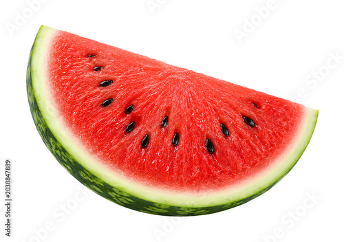 Wassermelone isoliert auf transparentem Hintergrund