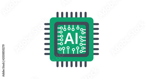 Artificial Intelligence Microchip Technology.