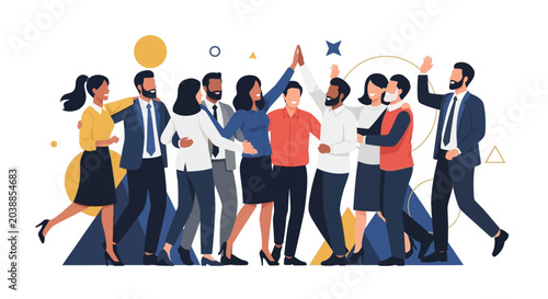 Diverse Group of Business People.
