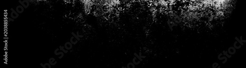 Konstfotografi Grungy black and white texture with dirty smudges and scratches abstract background with rough weathered worn dusty material for graphic design overlay
