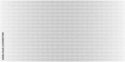 Quadro su tela PrintBasic halftone dots effect in black and white color