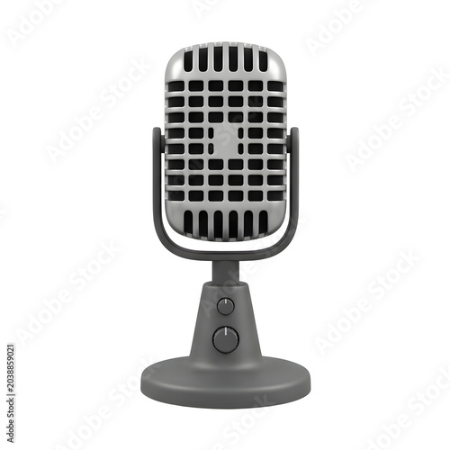 Vintage Style Microphone