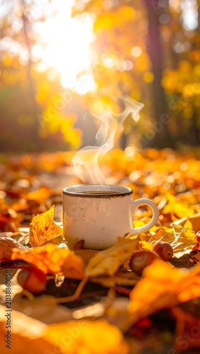 Autumn Coffee Time.