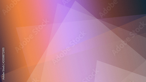 Orange and purple glowing polygon shapes overlap in an energetic abstract design, creating a striking background for marketing, events, and bold web headers.