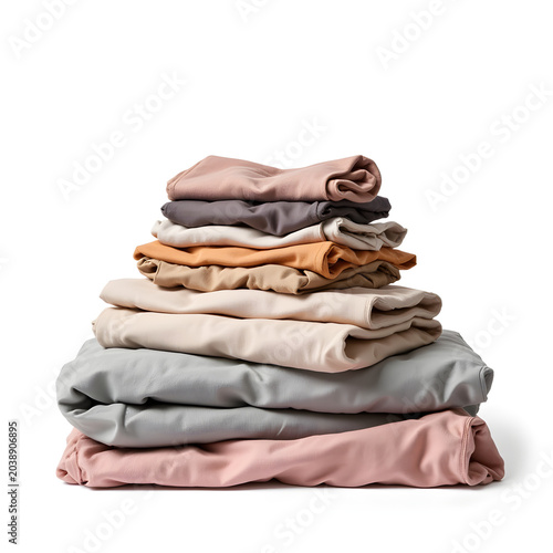 Folded packing cubes for organized suitcase packing during vacation travel