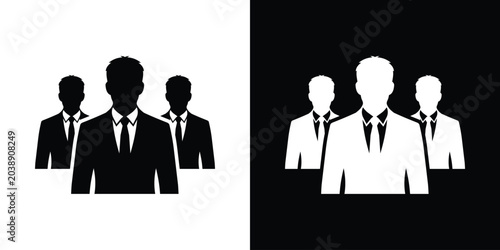 Photos Corporate business team icon vector