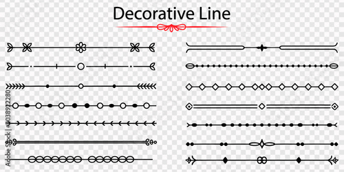 Tableau sur toile Vintage decorative lines