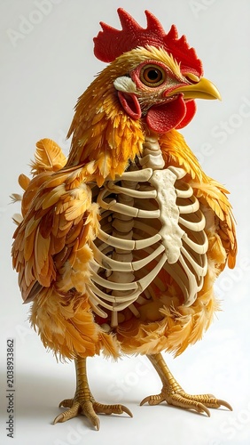 Chicken Anatomy Model.