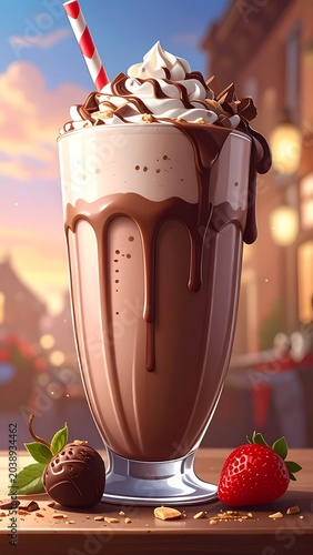 Chocolate Milkshake.