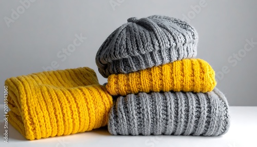 Knitted winter apparel