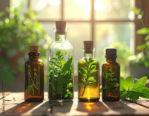 Natural herbal tinctures