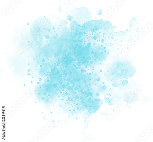 watercolor stain decoration