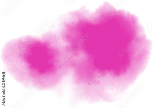 watercolor stain decoration