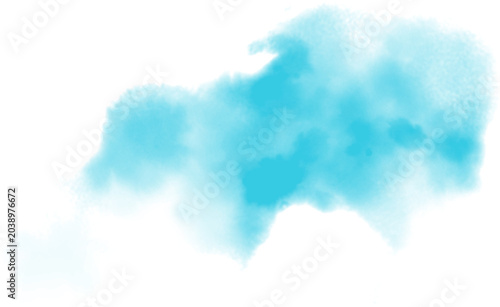 watercolor stain decoration