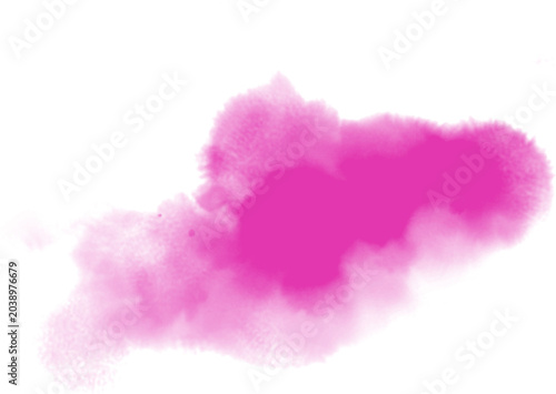 watercolor stain decoration