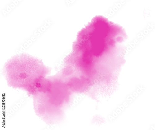 watercolor stain decoration