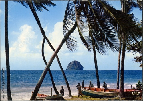 MARTINIQUE.LE DIAMANT.