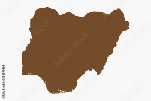 Konstfotografi Vector graphic artwork suitable for print and web containing flat detailed map o