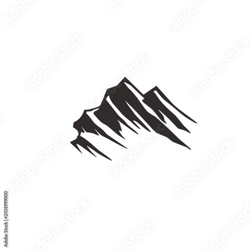 Mountain silhouette