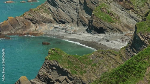Hele Bay near Ilfracombe, Devon, England