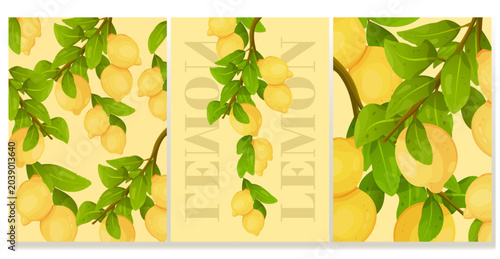 Schilderij op canvas Poster set