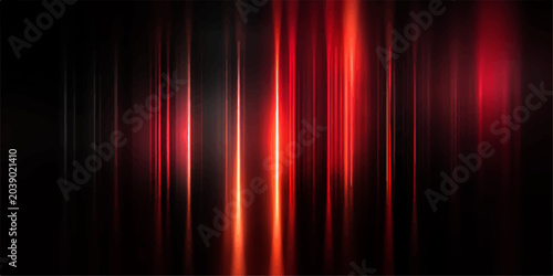 Canvas Print vibrant red and orange light streaks on a dark background, creating a sense of energy and dynamism