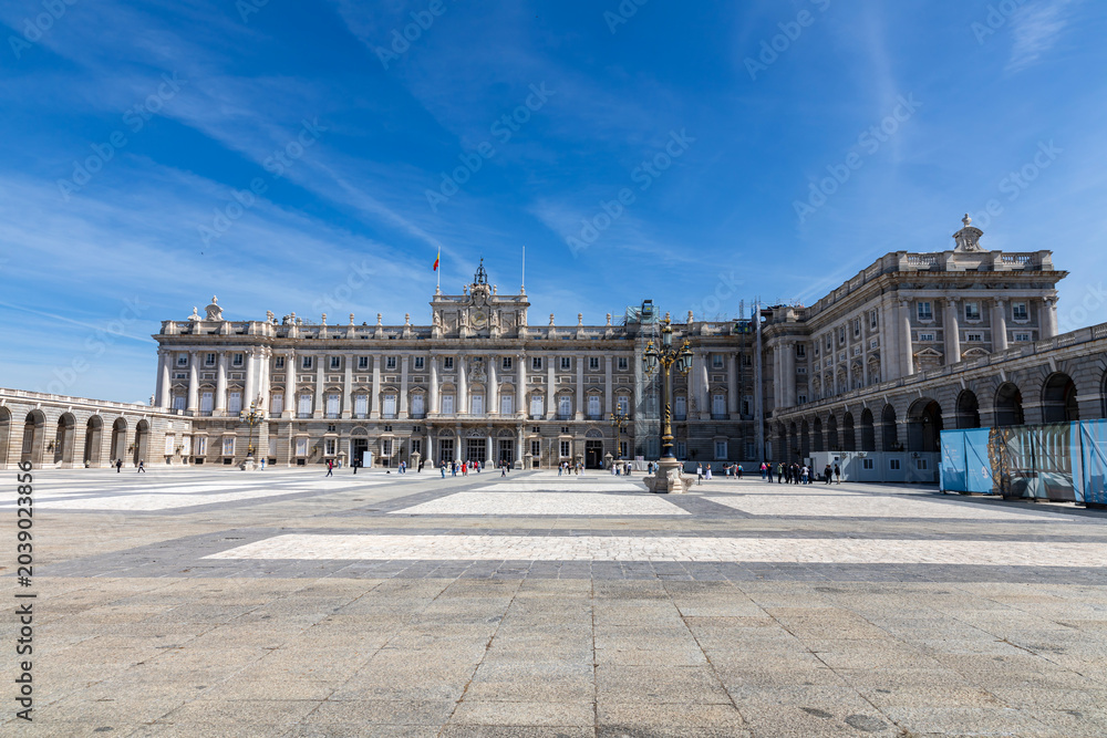 Obraz premium Palacio real de Madrid