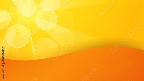 Golden Glow Background: A radiant backdrop of warm golden yellow and orange hues, featuring soft, diffused bokeh lights and gentle curves, creating a bright and uplifting atmosphere.