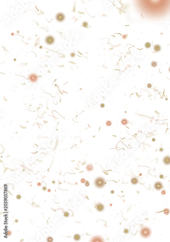 Golden and orange festive confetti explosion overlay with glowing particles isolated on transparent background festive celebration overlay