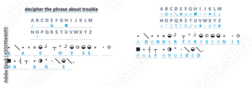 Foto Hidden words puzzle vector