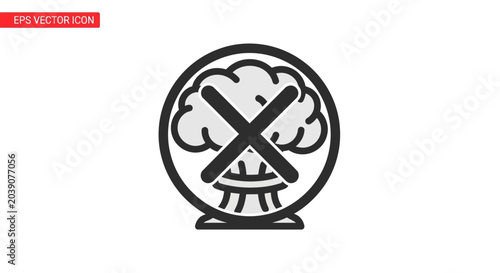 Photography No Nuclear Bomb Icon