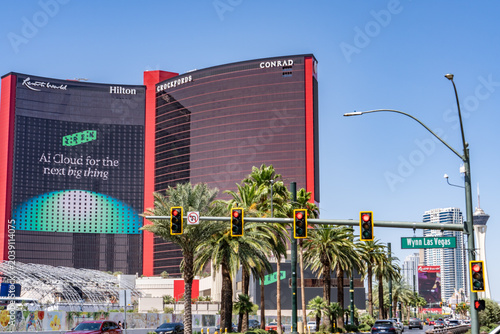 Cuadro en lienzo Resorts World Las Vegas