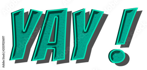 Canvastavla PNG Bold celebratory text graphic on transparent background