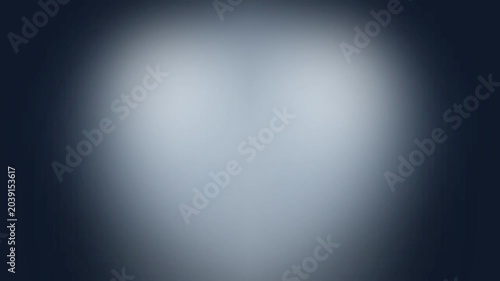 Illuminated soft glowing light source emanating outward creating a bright ethereal aura against a deep indigo backdrop suggesting hope, inspiration, or creative awakening. abstract