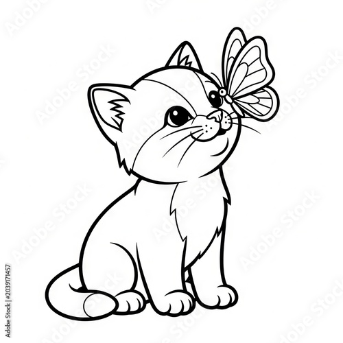 Cute Coloring Pages Collection with Adorable Animals and Cartoon Characters for Kids