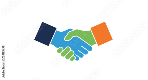 Фотография Handshake Business Partnership Agreement.