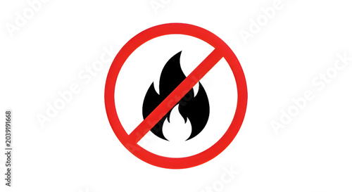 forbidden no bicycle pictogram