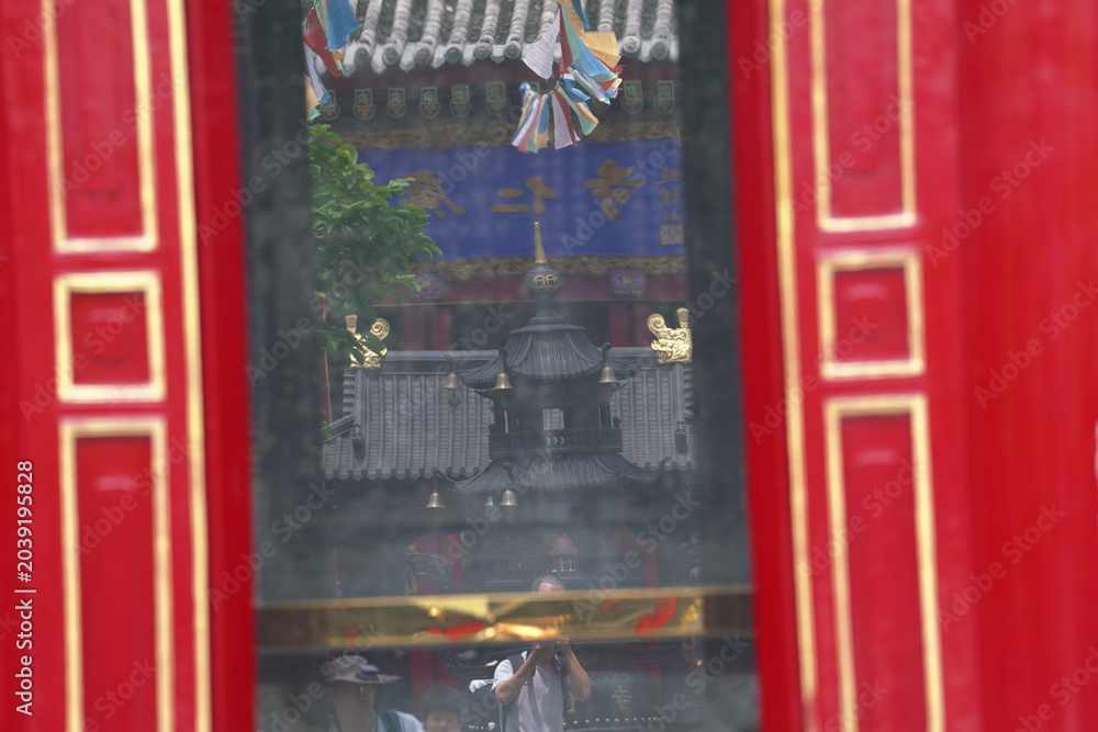 Obraz premium Guangren Temple in Xi'an