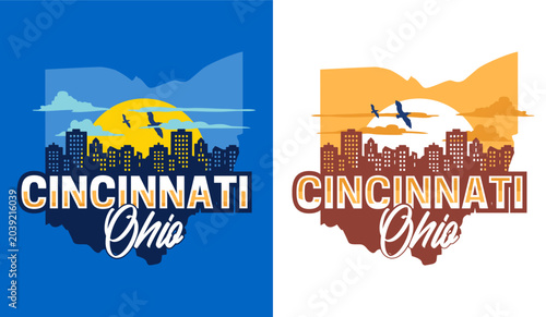 Cincinnati, Ohio with its beautiful and charming city buildings