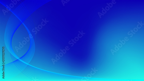 abstract blue wave background