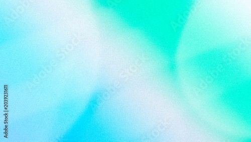 Obraz na plátně A vivid aqua and teal pastel gradient spreads with cloudy diagonal diffusion, creating a fresh, breezy backdrop for presentations, apps, and event promos