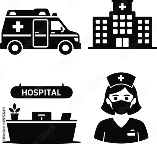 Healthcare Costs and Emergency Medical Services with Money and Insurance Concept
