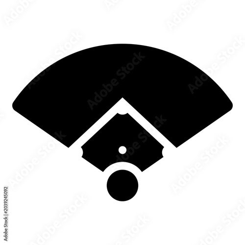 baseball field icon